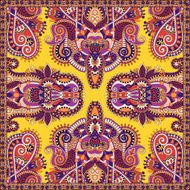 silk neck scarf or kerchief square pattern design N16