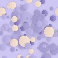 Abstract Seamless Circles Background