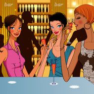 women&#039;s cocktail bar