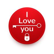 Valentine&#039;s Day typography vector illustration