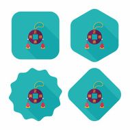 Chinese New Year flat ui background eps10 N15