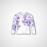 Abstract illustration on sweater N6