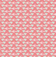 Valentine hearts background N17