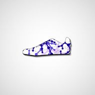 Abstract illustration on sneakers N4
