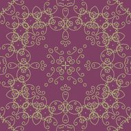 Abstract seamless outline colorful vector background