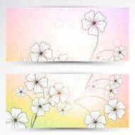 Vector abstract banner background N2