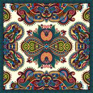 silk neck scarf or kerchief square pattern design N20