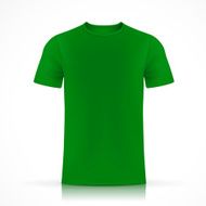 green T-shirt template
