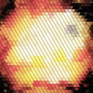 Colorful geometric background abstract triangle pattern vector