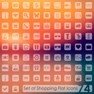 Set of shopping icons N8