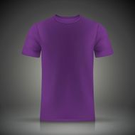 purple T-shirt template N2