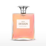 elegant perfume bottle with label N7