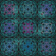 ethnic seamless pattern ornament print design N104