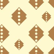 Rhombus with holes