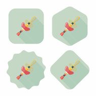 Chinese New Year flat ui background eps10 N20