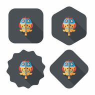 Chinese New Year flat ui background eps10 N22
