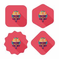 Chinese New Year flat ui background eps10 N23