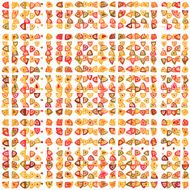 Striped hand drawn vector seamless pattern N3