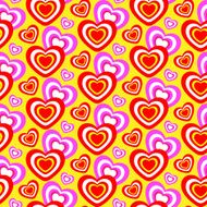 Valentine hearts background N59