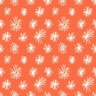 Seamless pattern with abstract doodle ornament N5