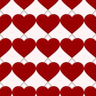 seamless red heart