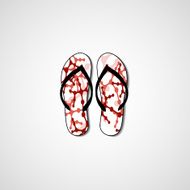 Abstract illustration on flip flops N6