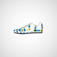 Abstract illustration on sneakers N6