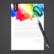 Vector corporate identity template N12