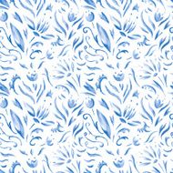 Seamless watercolor pattern N7