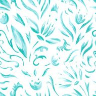 Seamless watercolor pattern N8