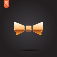 Vector gold icon N28