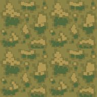 Seamless camouflage pattern Vector illustration