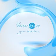 Abstract waving blue background N3