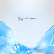 Abstract waving blue background N6