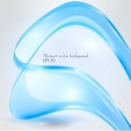 Abstract waving blue background N16