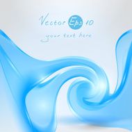 Abstract waving blue background N18