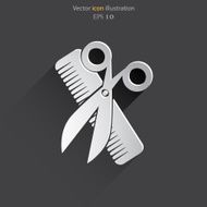 Vector hair salon tools N3