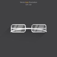 Vector glasses web icon