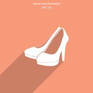 Vector woman boots web icon N11