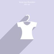Vector clothes for women web icon N2