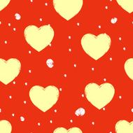 Seamless background consisting of hearts for Valentine&#039;s day N2