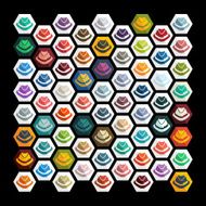 Flat design hat N3