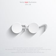 Vector glasses web icon N2