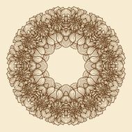 Vintage wreath N2