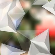 Vector background abstract polygon triangle N67