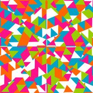 Abstract Geometrical Multicolored mosaic Background N3