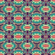 seamless geometry vintage pattern ethnic style ornamental backg N14
