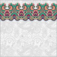 ornamental background with flower ribbon stripe pattern greeti N6