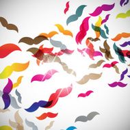 abstract background mustache N5