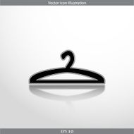 Vector hanger web flat icon N2
